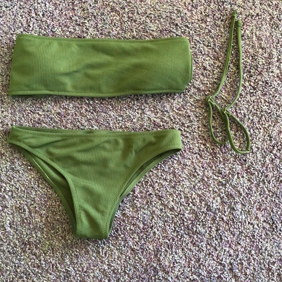 Zaful Other - Army Green Bikini
